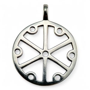 GROMOVITI ZNACI, Thundermarks of Perun, Slavic Amulet, Ag 925