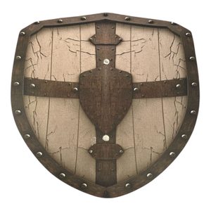 Bouclier médiéval, enfants