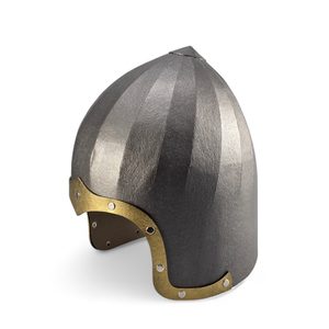 Medieval helmet, paper