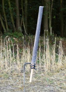 Torch holder, forged