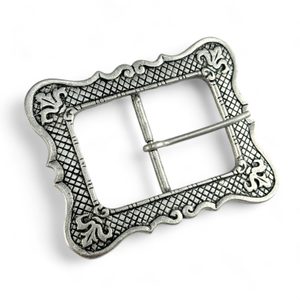 FLEUR - RENAISSANCE BELT BUCKLE zinc
