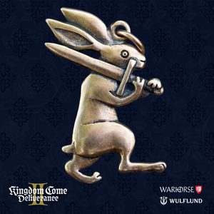 Anhänger „Hase“, Bronze, Kingdom Come: Deliverance II