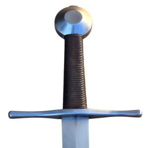 SION, épée à une main, XIVe–XVe siècle, Full Tang, marron