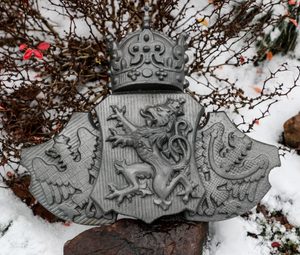 CZECH KINGDOM - Bohemia, Moravia and Silesia, cast iron plaque