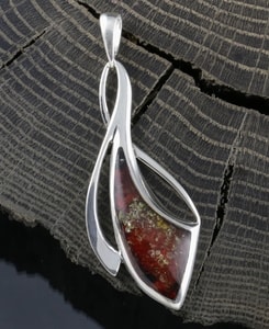 WANDA, AMBER PENDANT, STERLING SILVER - AMBER JEWELRY{% if kategorie.adresa_nazvy[0] != zbozi.kategorie.nazev %} - SILVER JEWELLERY{% endif %}