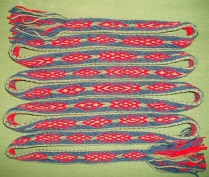 HEDDLE BELT - TABLET WOVEN STRAP IX, 1 METER - DECORATIVE TEXTILE BELTS{% if kategorie.adresa_nazvy[0] != zbozi.kategorie.nazev %} - SHOES, COSTUMES{% endif %}