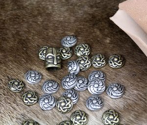 HNEFATAFL or Tafl, Viking Board Game - leather case and stones