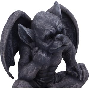 LAVERNE DARK BLACK GROTESQUE GARGOYLE FIGURINE - FIGURINES, LAMPES{% if kategorie.adresa_nazvy[0] != zbozi.kategorie.nazev %} - DÉCORATIONS D'INTÉRIEUR{% endif %}