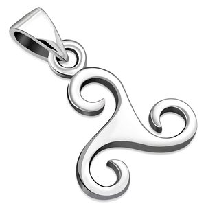Celtic triskel, pendant, silver 925/1000