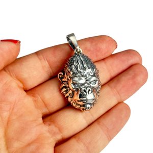 GORILA, Anhänger, Silber 925 15g