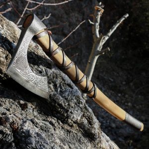 VALKNUT ETCHED VIKING AXE - AXES, POLEWEAPONS{% if kategorie.adresa_nazvy[0] != zbozi.kategorie.nazev %} - WEAPONS - SWORDS, AXES, KNIVES{% endif %}