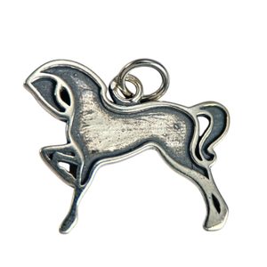 CELTIC HORSE, silver pendant