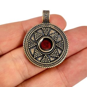 LADOGA, Viking jewel, pendant, bronze, enamel