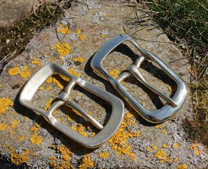 ELEGANT, belt buckle, brass