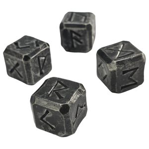 FUTHARK - RUNES, FORGED CUBE 4 PIECES