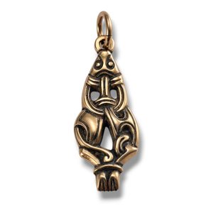 MARTEN, Viking pendant in Borre style, bronze