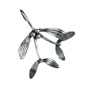 Druid Mistletoe, pendant, silver