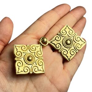 Medieval caftan brooch, Hungary, 10th century, bronze