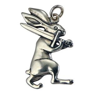 RABBIT pendant, Kingdom Come: Deliverance II, silver 925/1000