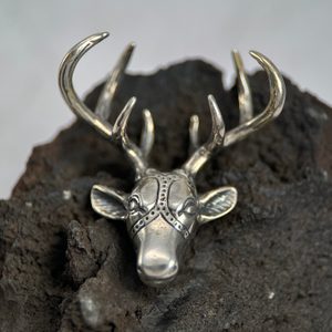 DEER, necklace, sterling silver