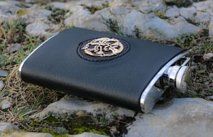 Hip Flask, Celtic Art
