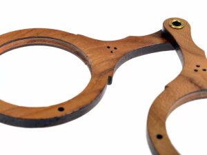 Wooden frames of medieval spectacles