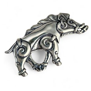 COLLACH - Celtic Boar pendant, silver, 10g
