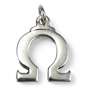 OMEGA, pendant, silver
