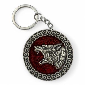 Slavic werewolf, clip, zinc, enamel