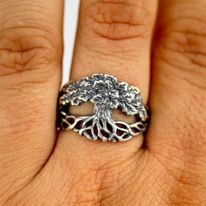 Eichenring, Silber 925