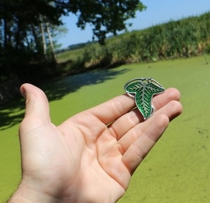 ELVEN LEAF PENDANT, TIN ALLOY - DRAGON FANTASY AMULETS{% if kategorie.adresa_nazvy[0] != zbozi.kategorie.nazev %} - JEWELLERY - BRONZE, ZINC{% endif %}