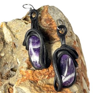 AMETHYST earrings