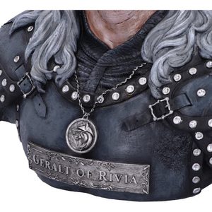 THE WITCHER GERALT OF RIVIA BUST 39.5CM - THE WITCHER  - ZAKLÍNAČ{% if kategorie.adresa_nazvy[0] != zbozi.kategorie.nazev %} - PRODUITS SOUS LICENCE – FILMS, JEUX, SÉRIES{% endif %}