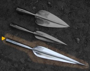 LA CROIX DE LA LANCE CELTIQUE, laténienne, 60 cm