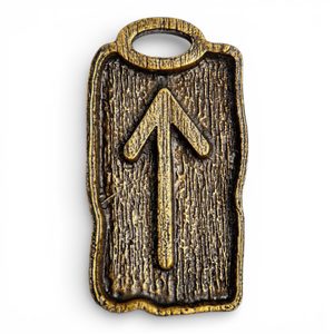 Tiwaz - Rune Pendant, zinc