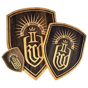 Wooden wall shield XXL, Kingdom Come: Deliverance 2