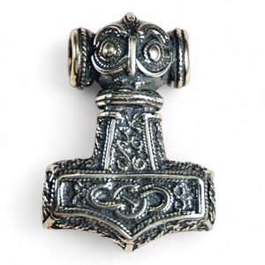 Thor's hammer, Erikstorp, East Gotland, silver replica