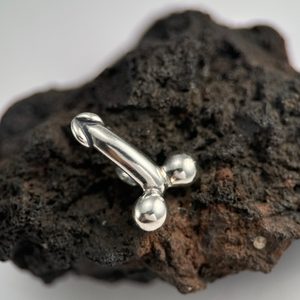 FASCINUS, Roman phallic pendant, silver