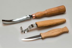 SPOON CARVING SET WITH GOUGE S14 - GESCHMIEDETE SCHNITZMEISSEL{% if kategorie.adresa_nazvy[0] != zbozi.kategorie.nazev %} - BUSHCRAFT, REENACTMENT, HANDWERK{% endif %}