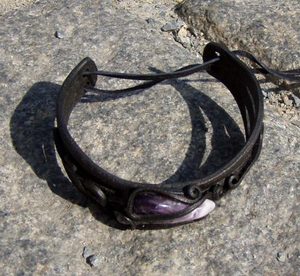 AMETHYST BRACELET - 1 STONE - FANTASY JEWELS{% if kategorie.adresa_nazvy[0] != zbozi.kategorie.nazev %} - JEWELLERY - BRONZE, ZINC{% endif %}