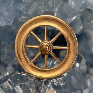 TARANIS WHEEL, bronze Celtic replica