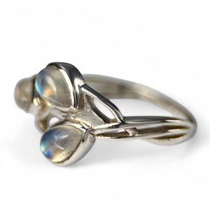 ELVEN, ring, moonstone silver 925/1000
