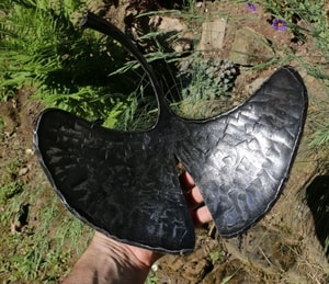 GINKGO BILOBA, FORGED LEAF - BOWL - FORGED IRON HOME ACCESSORIES{% if kategorie.adresa_nazvy[0] != zbozi.kategorie.nazev %} - SMITHY WORKS, COINS{% endif %}