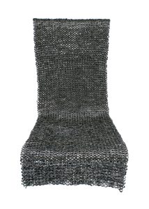 RRR chain mail skirt, ID8mm, natural
