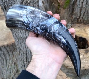 SLEIPNIR, Pferd, Wikingerhorn, 0,3 L