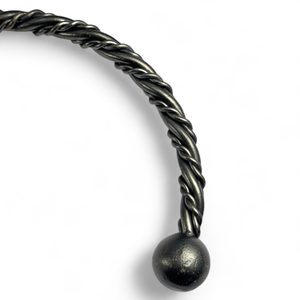 TORQUES, twisted necklace