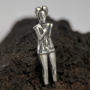 Celtic Warrior, Prince of Glauberg, silver pendant
