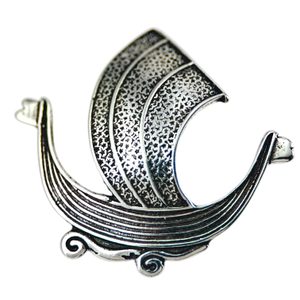 DRAKKAR, vikinská loď, amulet, stříbro 925