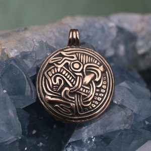 SLEIPNIR CHEVAL VIKING, AMULETTE SCANDINAVIE XE SIÈCLE, BRONZE - PENDENTIFS, COLLIERS{% if kategorie.adresa_nazvy[0] != zbozi.kategorie.nazev %} - BIJOUTERIE{% endif %}