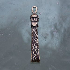 SVANTEVIT, Slavic God, pendant, zinc, antique brass
